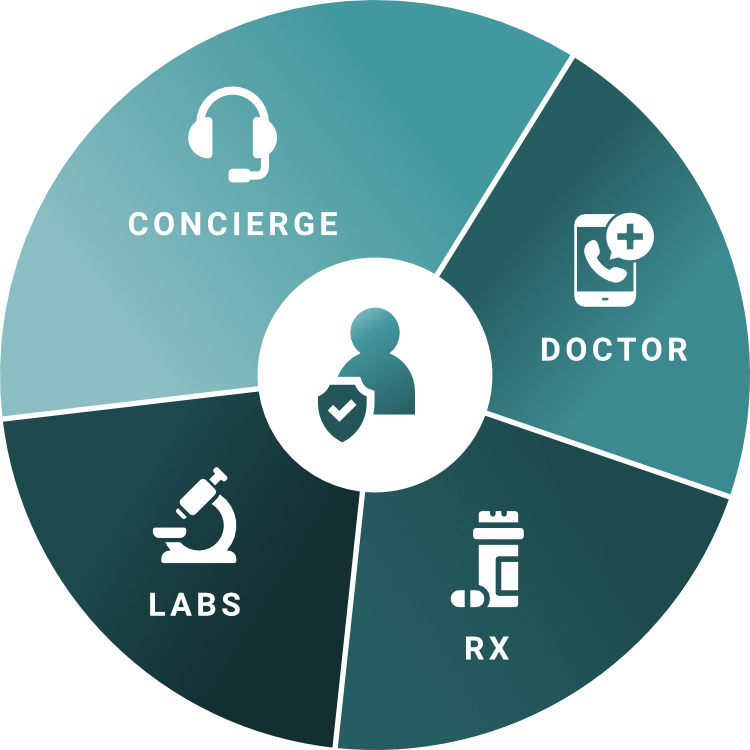 Health-network-pie-chart